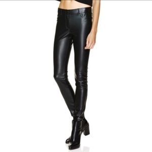 Wilfred Black Vegan Leather Pant/Legging 10
